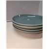 Image 2 : Nugu set of four round pasta or salad plates #17