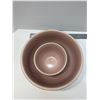 Image 2 : Nugu set of two nesting bowls # pink