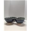 Image 1 : Nugu set of four med round footed bowls #47