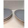Image 2 : Nugu set of four round pasta or salad plates #3a