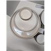 Image 2 : Nugu set of six each straight edge dip bowls/side/salad plates #11 black