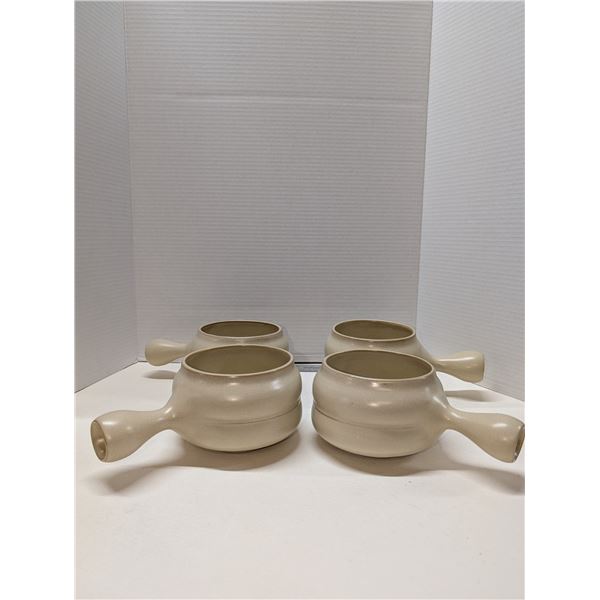 Nugu set of four soup pot bowls with handle #50