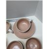 Image 2 : Nugu set of six cappuccino mugs and saucers #49