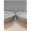 Image 2 : Nugu set of six flange style pasta bowls #10