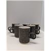 Image 1 : Nugu set of six mugs #11 black