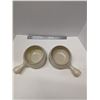 Image 2 : Nugu set of two soup pot bowls with handle #50