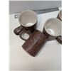 Image 2 : Nugu set of four mugs #12 brick