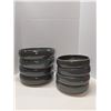 Image 1 : Nugu set of four each med/large curve edge bowls #45