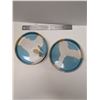 Image 1 : Nugu set of four straight edge salad plates #25
