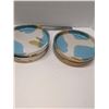 Image 2 : Nugu set of four straight edge salad plates #25