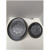 Image 1 : Nugu set of four each oval platters sm/lg #20 black