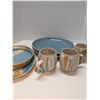 Image 2 : Nugu miscellaneous lot #17 large pasta bowls/#25 mugs/side plate/sm oval platter