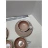 Image 2 : Nugu set of four cappuccino mugs and saucers #49