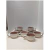 Image 1 : Nugu set of six cappuccino mugs and saucers #49