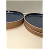 Image 2 : Nugu set of four straight edge salad plates #14