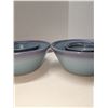 Image 2 : Nugu set of two each tapered edge bowls sm/lg #8 perfect for chips and dip
