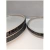 Image 2 : Nugu oval platters one sm/two lg #11 black