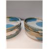 Image 2 : Nugu set of six straight edge round side plates #25