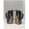 Image 1 : Nugu set of two pitchers #31 blue/sand