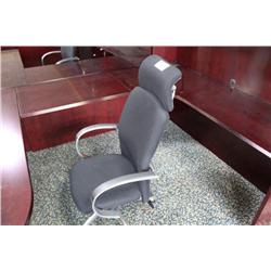 Black Hiback Ergonomic Executive Chair