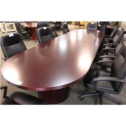Mahogany 14' Boardroom Table