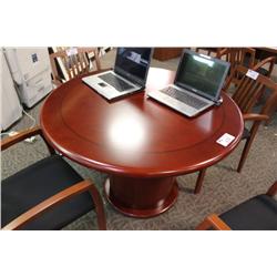 Cherry Inlayed Conference Table