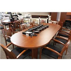 Cherry 12' Boardroom Table
