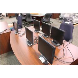 8 Viewsonic Flat Panel Monitors