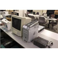 Mac G4 Computer C/w Monitor And Ups