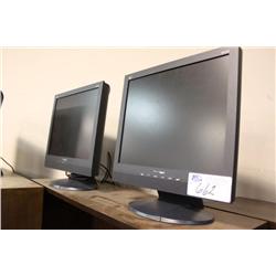 Lot Of 10 Flat Panel Monitors