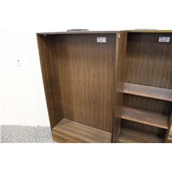 Dark Wood 5' Bookshelf