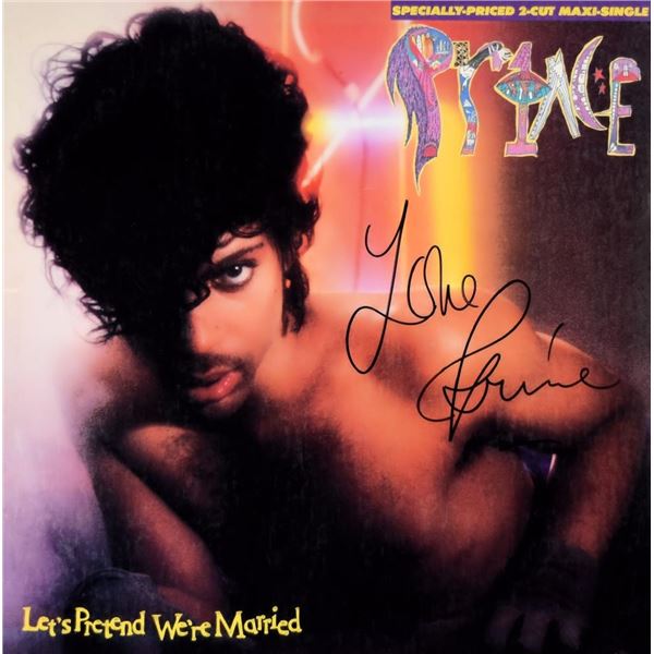 Prince signed Letâ€™s Pretend Weâ€™re Married album
