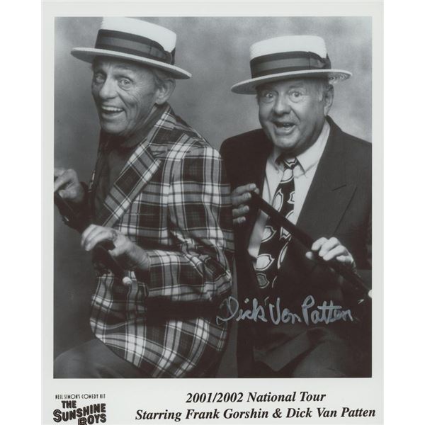 The Sunshine Boys Dick Van Patten signed photo