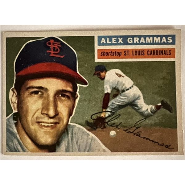 St. Louis Cardinals Alex Grammas baseball trading card