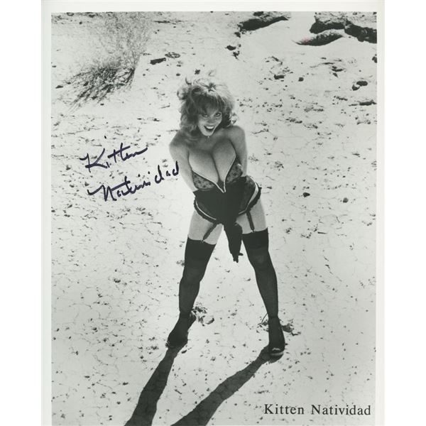 Supervixens Kitten Natividad signed photo