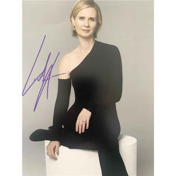 Sex in The City's Cynthia Nixon signed photo