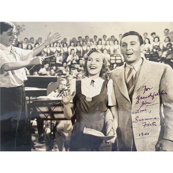 Phantom Of The Opera Susanna Foster signed photo