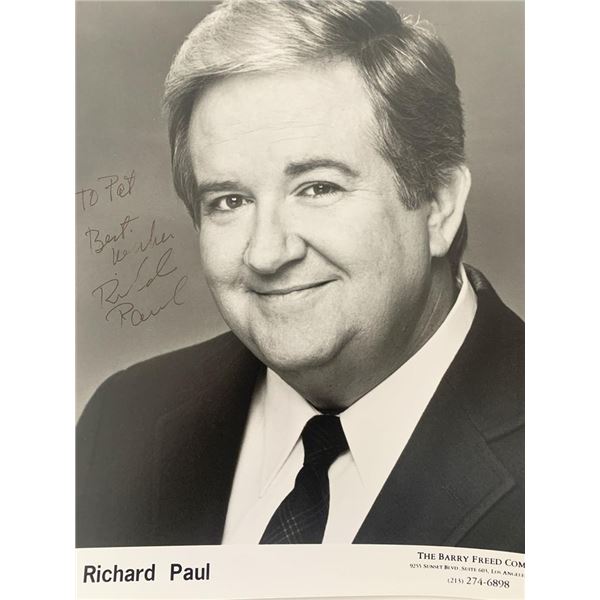 The Wonder Years Richard Paul signed photo