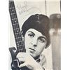 Image 1 : Paul McCartney signed magazine page. GFA Authenticated