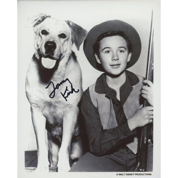 Old Yeller Tommy Kirk signed photo