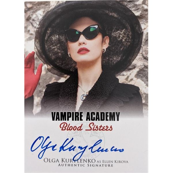Vampire Academy Blood Sisters Signed Insert Card