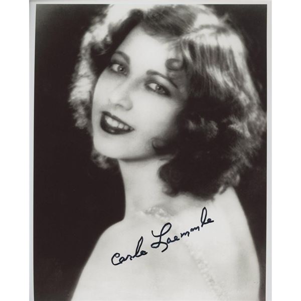 Mansion of Blood Carla Laemmle signed photo