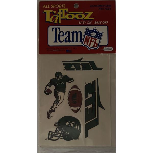 NY Jets tattoo sheet