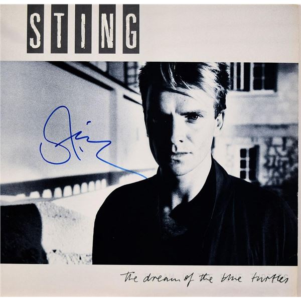 Sting The Dream Of The Blue Turtles signed album