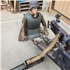 Image 2 : WW1 German Sappenpanzer Trench Body Armour Plus Original Helmet & Brow Plate