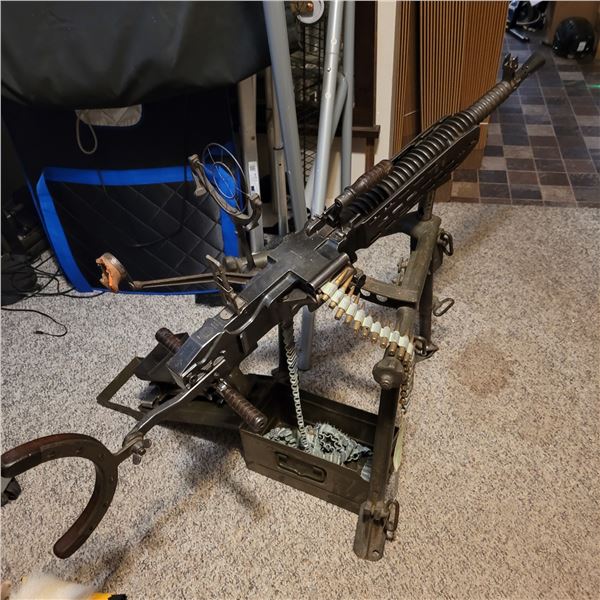 De-activated Czechoslovakia ZB 53/ Vz. 37 Machine Gun