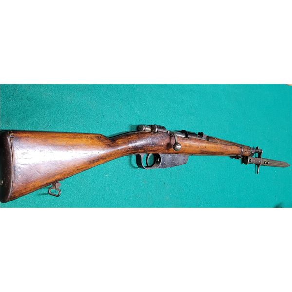 Beretta Gardone 6.5 Carcano Carbine with Bayonet & Scabbard