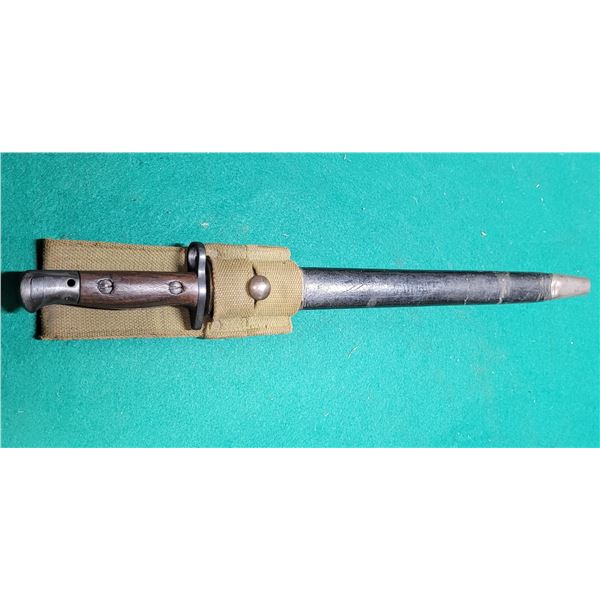 British M1907 Bayonet designed for Use with the Lee Enfield rifles