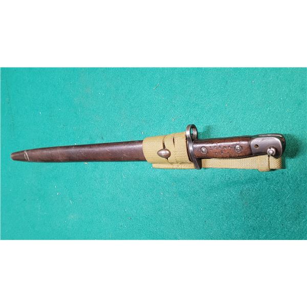 British M1907 Bayonet designed for Use with the Lee Enfield rifles