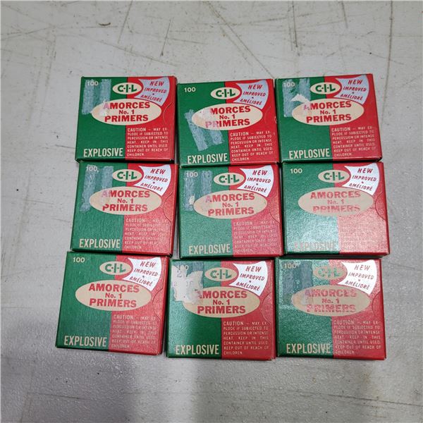 900 Vintage CIL #1 1/2 Primers